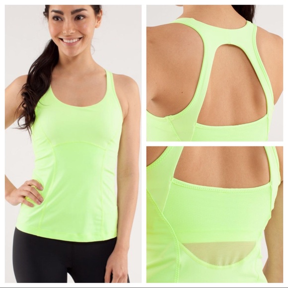 lululemon athletica Tops - Lululemon Run Pace Tank in Fade Zap